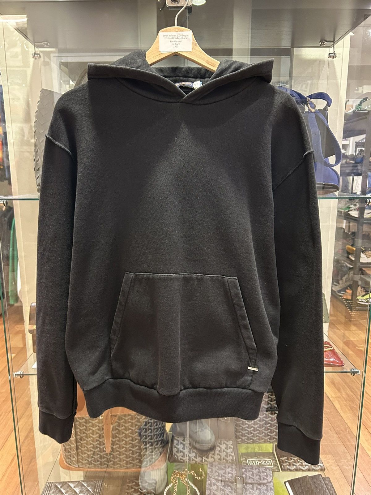 Louis Vuitton Louis Vuitton 2020 Staple Hoodie - Black Size US M / EU 48-50 / 2 - 1 Thumbnail