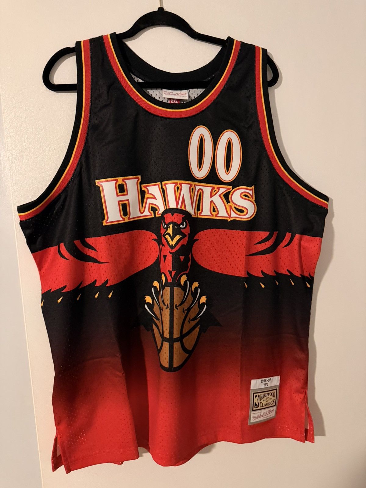 Mitchell & Ness Mitchell & Ness YVL Playboi Carti Atlanta Hawks Jersey Size US XXL / EU 58 / 5 - 1 Thumbnail