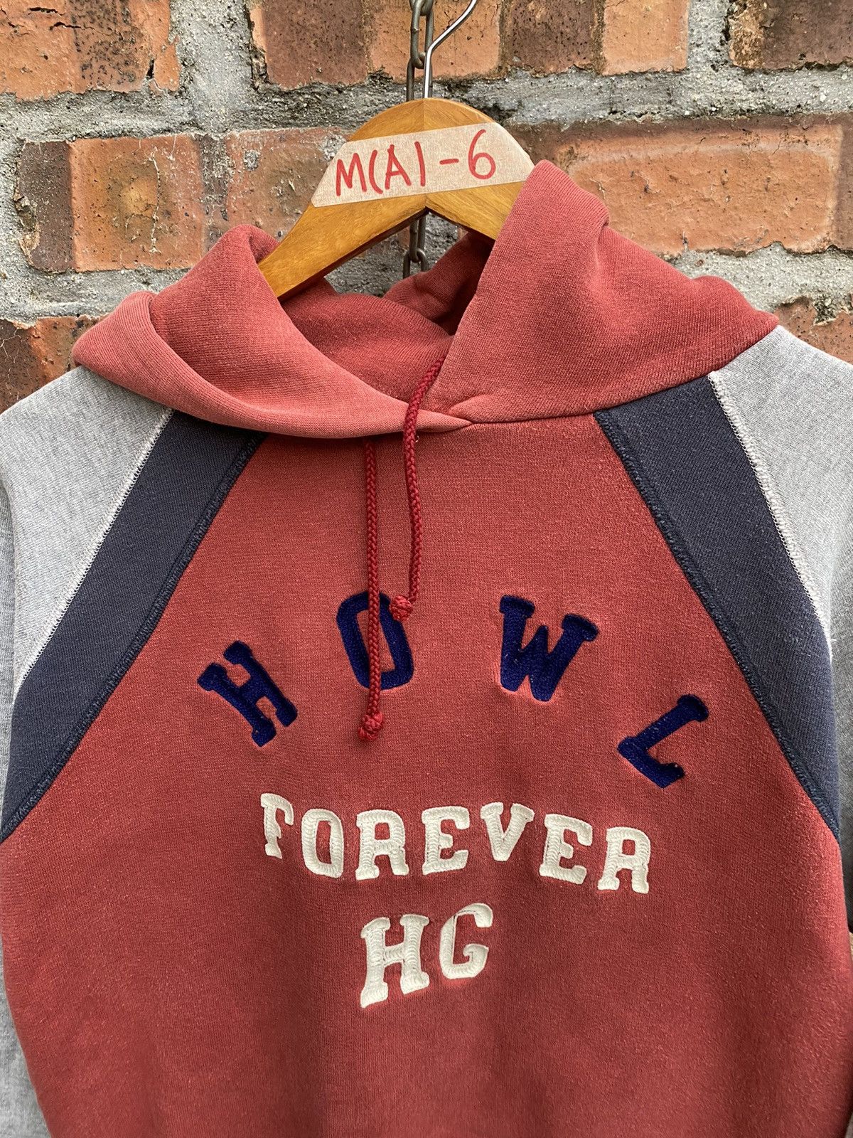 Hysteric Glamour 1990s HG Howl raglan hoodie Size US S / EU 44-46 / 1 - 5 Thumbnail