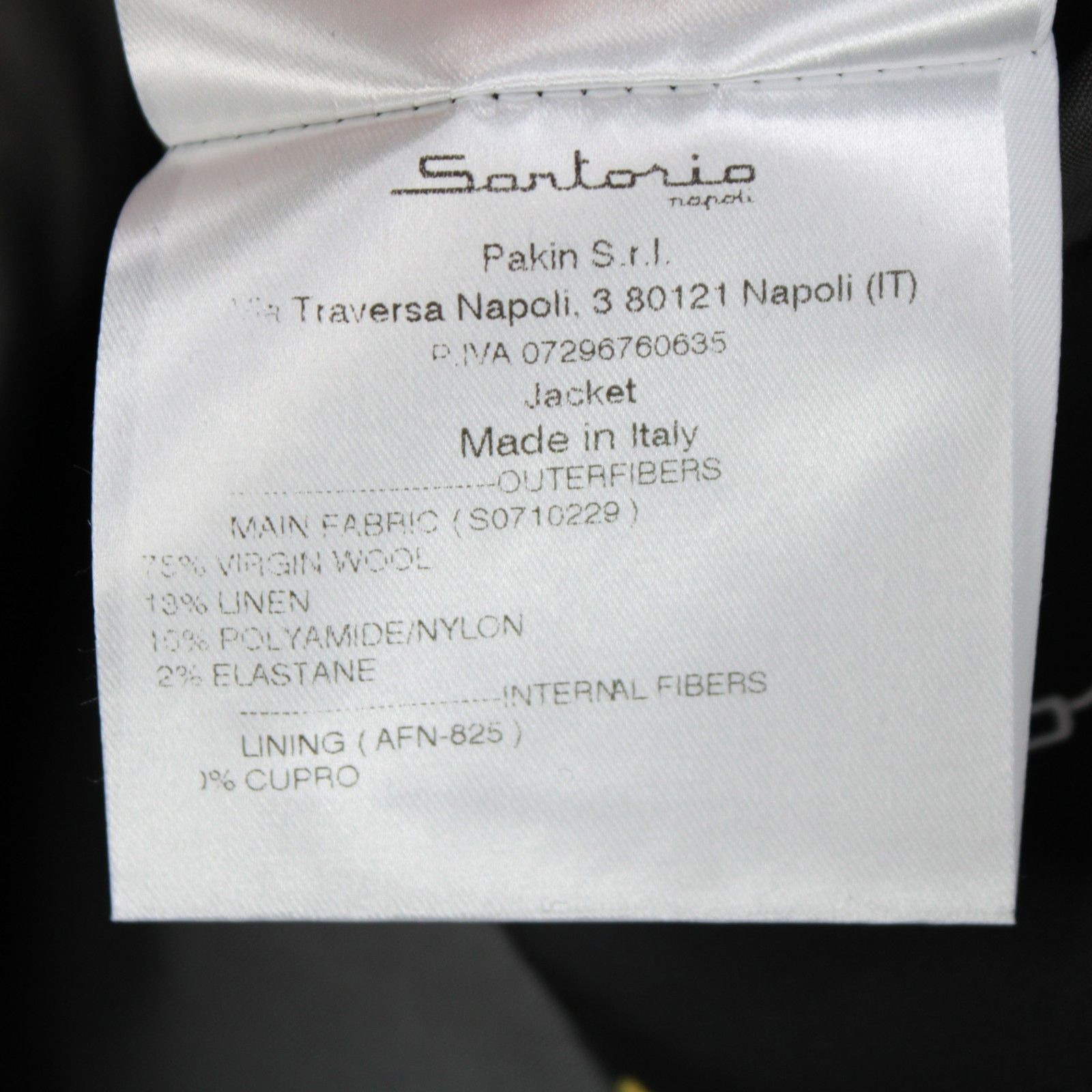SARTORIO Sartorio Sport Coat Size 50 Regular US in Gray Size 50R - 8 Thumbnail