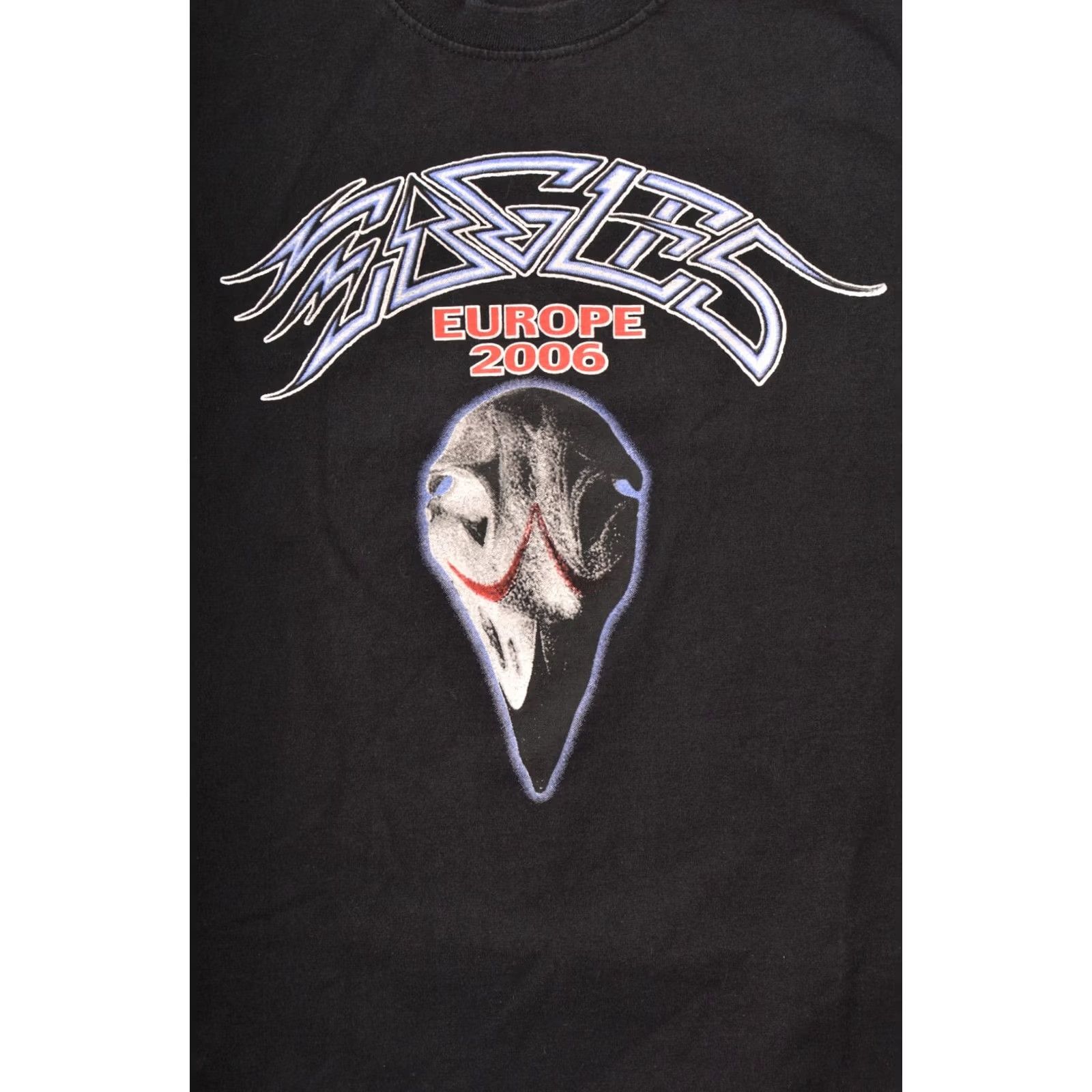 Fruit Of The Loom Fruit of the Loom Eagles 2006 Europe Tour Vintage T-Shirt Tee Size M Men Black Short Sleeve 100% cotton Size US M / EU 48-50 / 2 - 2 Thumbnail