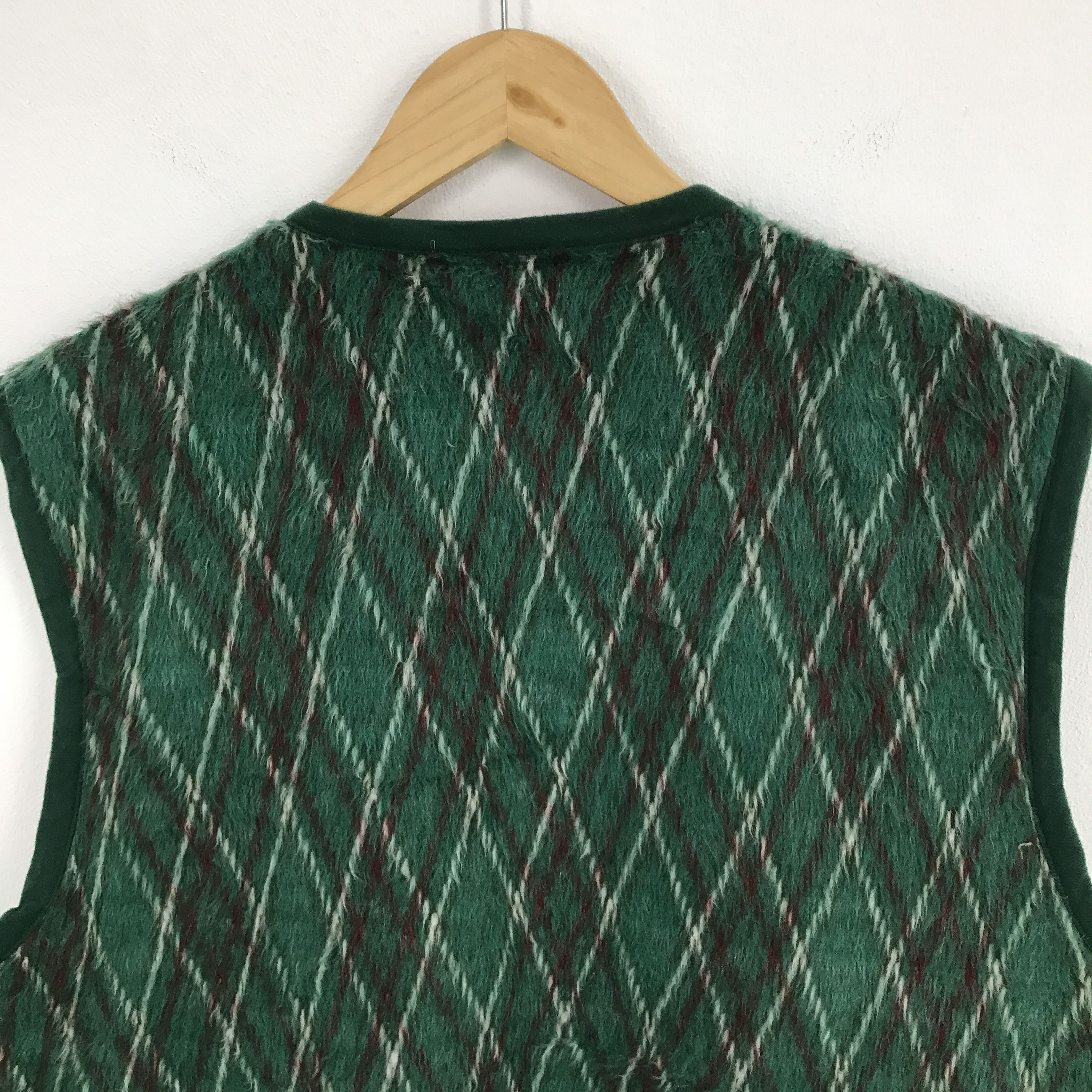 Lacoste × Vintage Vtg Lacoste button wool vests Size US L / EU 52-54 / 3 - 4 Thumbnail