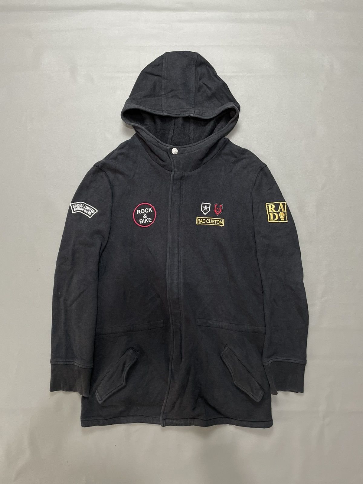 If Six Was Nine Rad custom rock biker hoodie punk style Size S / US 4 / IT 40 - 1 Thumbnail