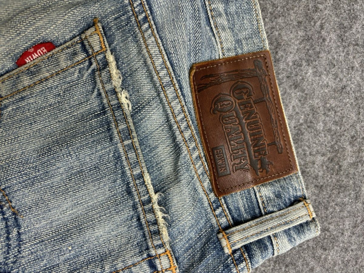 BORO Denim 💥Boro Style💥Flare Edwin Archival Boro Patchwork Denim F481 Size US 32 / EU 48 - 22 Thumbnail