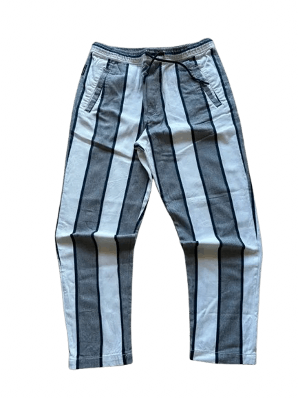 Armani Armani Jeans Trousers Pants Striped Wide 90s Baggy EX0136 Size US 40 / EU 56 - 1 Thumbnail