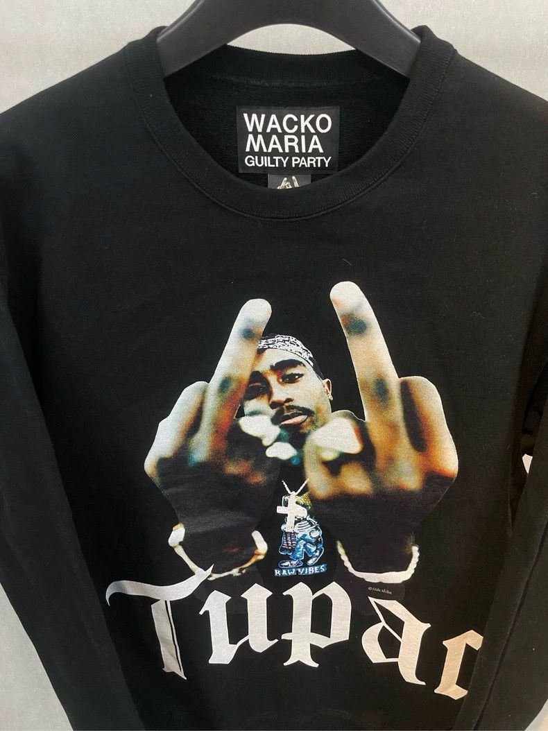 Wacko Maria Wacko Maria IA Suede Long-Sleeved Heavenly Tokyo T-Shirt S Size US XL / EU 56 / 4 - 2 Thumbnail