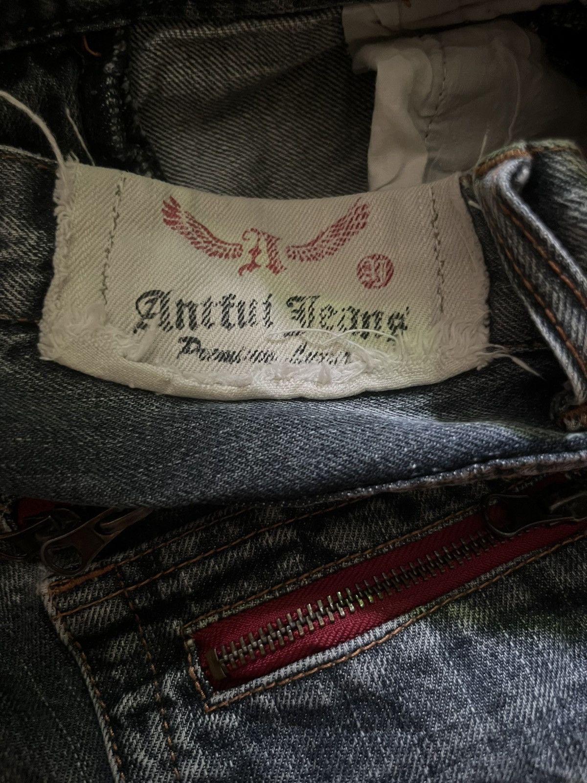 Japanese Brand Antful Jeans distressed LGB inspired Denim Pants Size US 30 / EU 46 - 3 Thumbnail