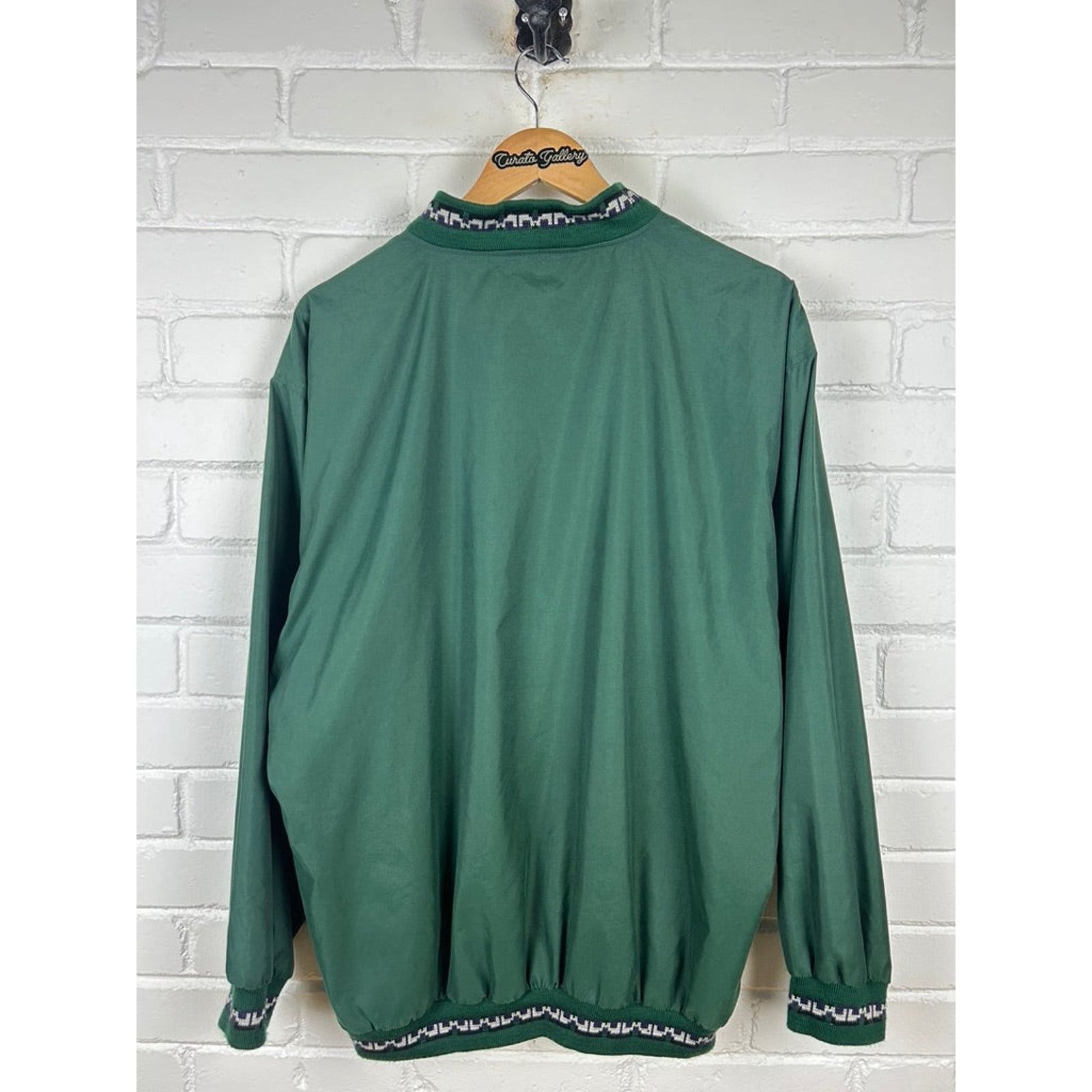 Vintage Vintage 90s Canada Sportswear Aztec Snap Tee Pull Over L Size US L / EU 52-54 / 3 - 2 Thumbnail