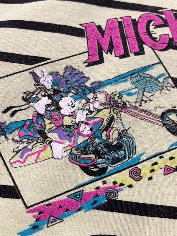 Disney × Vintage Vintage disney Mickey Mouse t-shirt Size S / US 4 / IT 40 - 4 Thumbnail