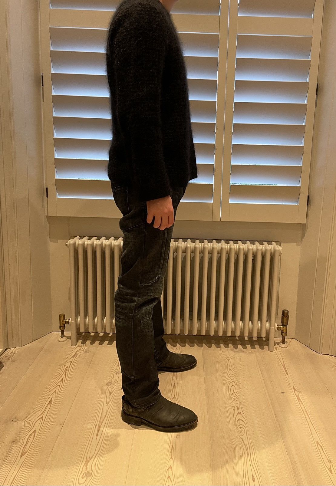 AW 1999-2000 Black Mohair