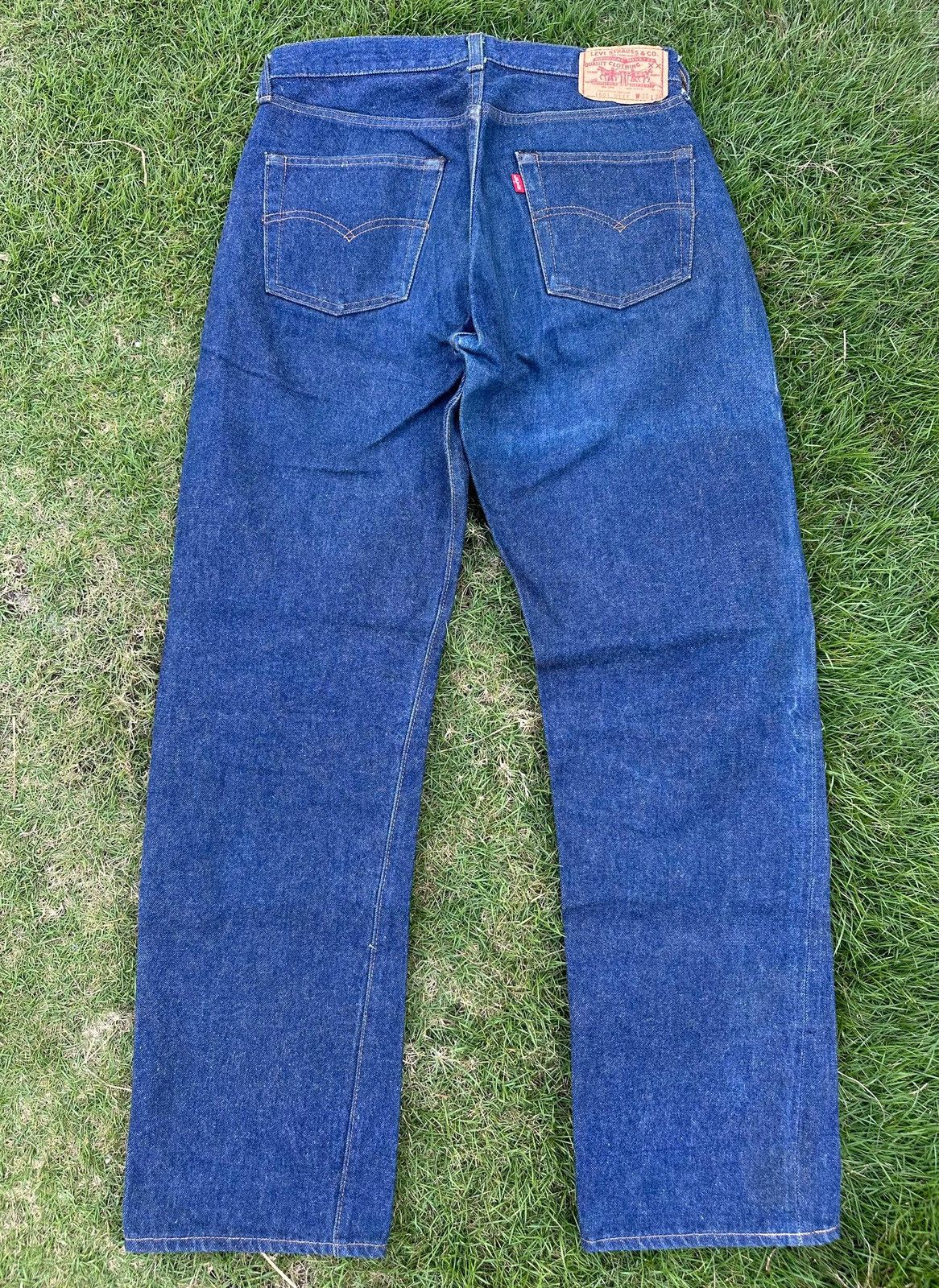 Levi's Vintage 80’s Levi’s 501 Rindem Jeans W30L38 Made in Usa Size US 30 / EU 46 - 2 Thumbnail