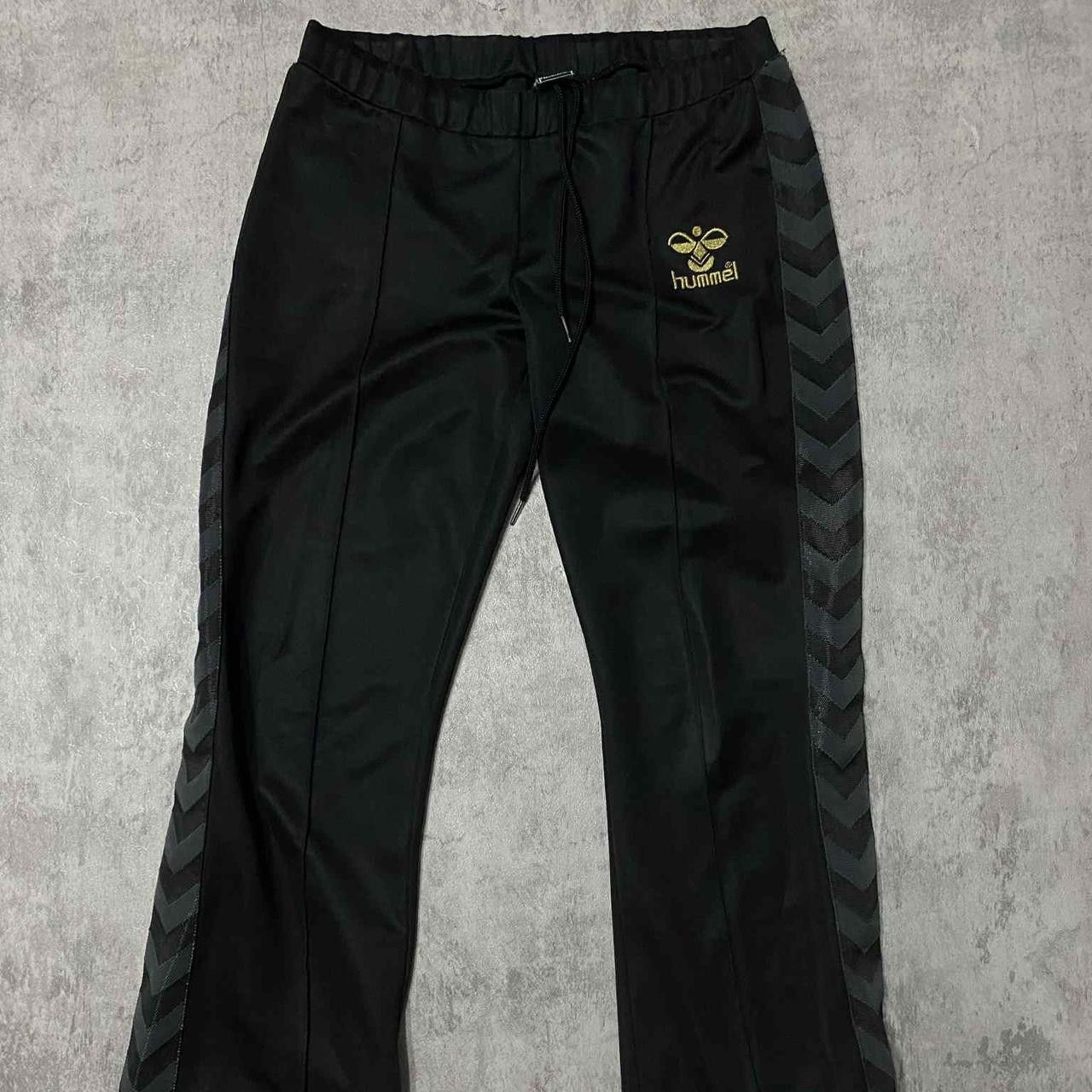 Hummel Black & grey Hummel track pants #sportswear Size US 32 / EU 48 - 1 Thumbnail