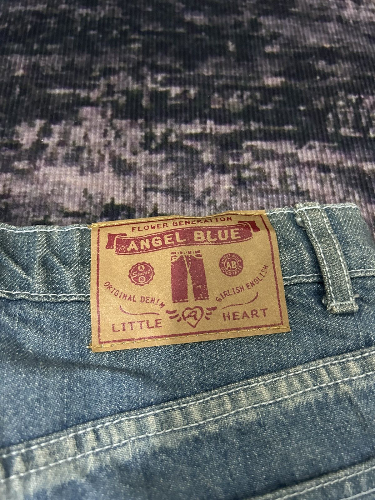Angel Blue Vintage Angel Blue Claw Mark Faded Flare Jeans Size US 28 / EU 44 - 15 Thumbnail