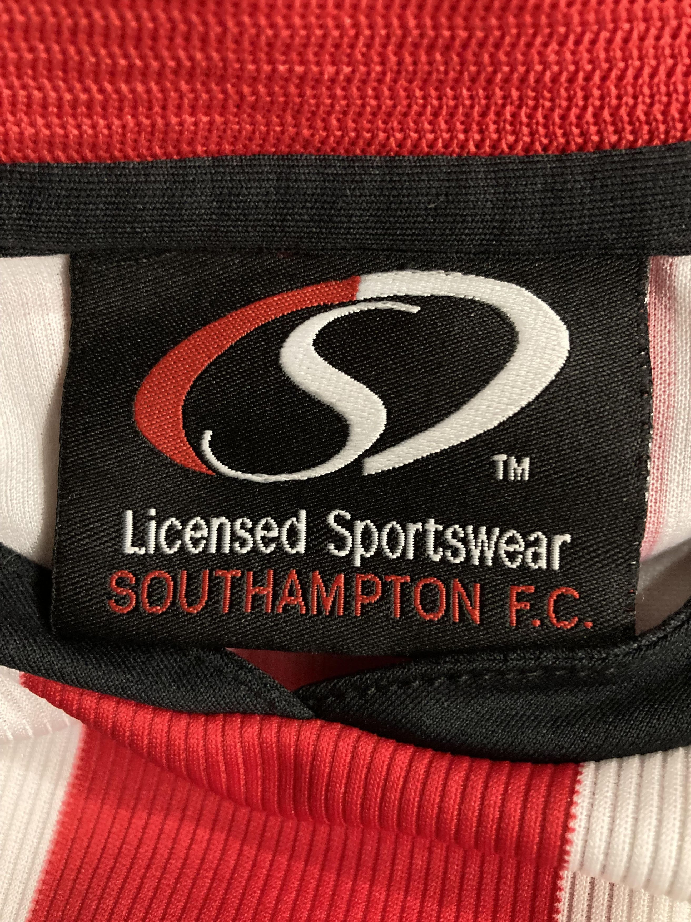 Vintage Southampton 2005 Home Football Shirt Vintage Soccer Jersey Size US XXL / EU 58 / 5 - 3 Thumbnail