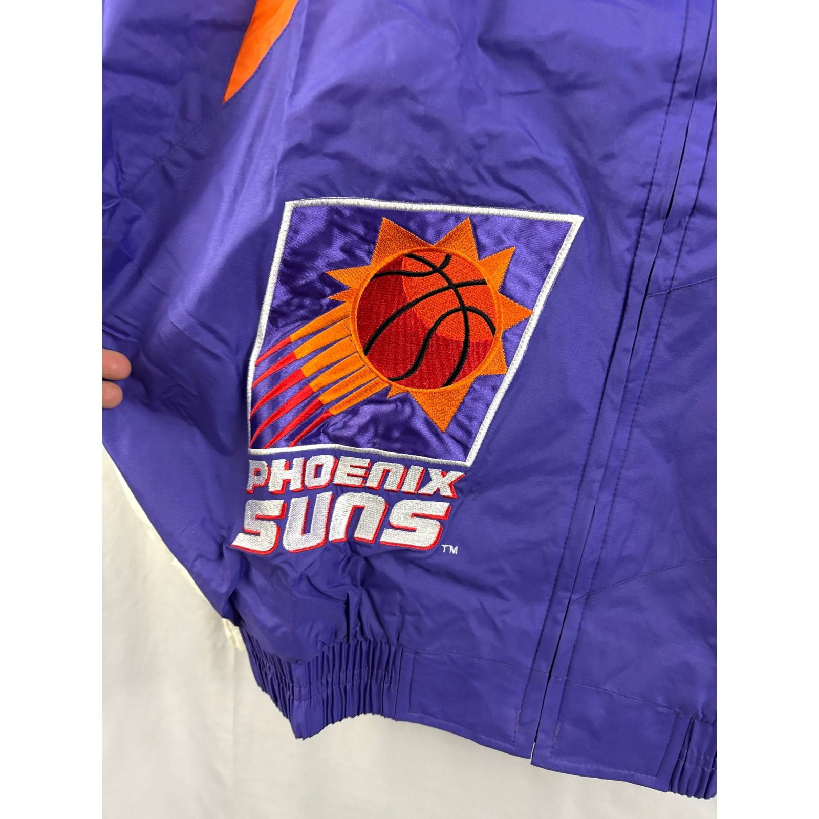 Logo Athletic VTG 90s NBA Phoenix Suns Sharktooth Windbreaker Jacket L NWT Size US L / EU 52-54 / 3 - 10 Thumbnail