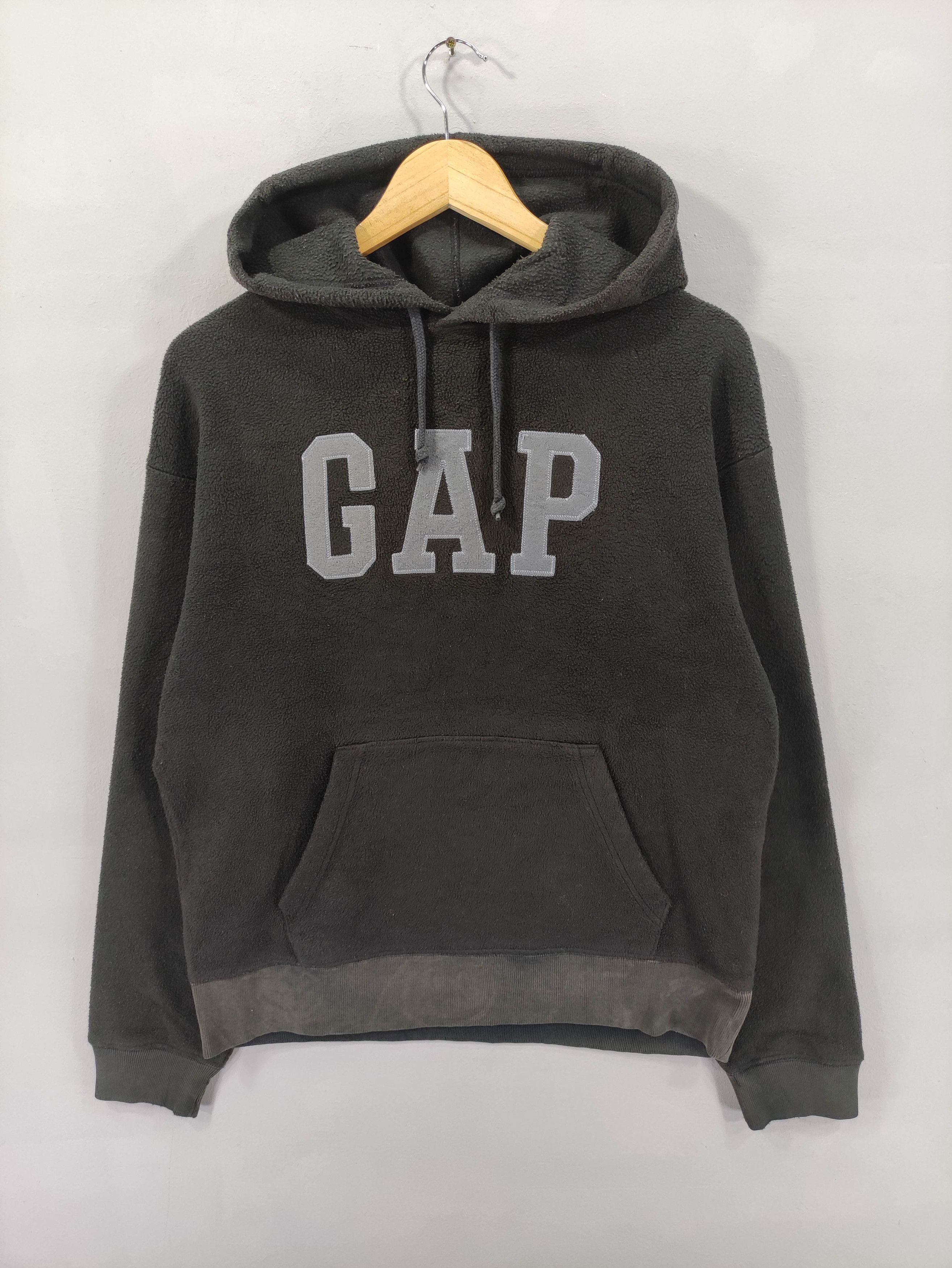 Gap Vintage Gap Sweater Spell Out Fleece Hoodie Size US S / EU 44-46 / 1 - 1 Thumbnail
