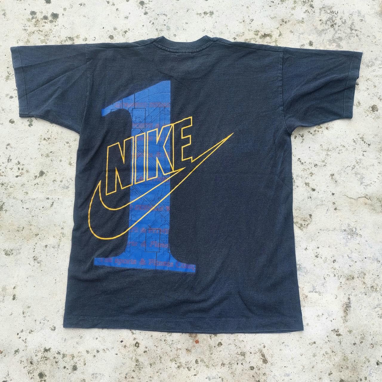 Nike × Vintage vintage nike 90s tshirt champion one single stitch Size US M / EU 48-50 / 2 - 1 Thumbnail