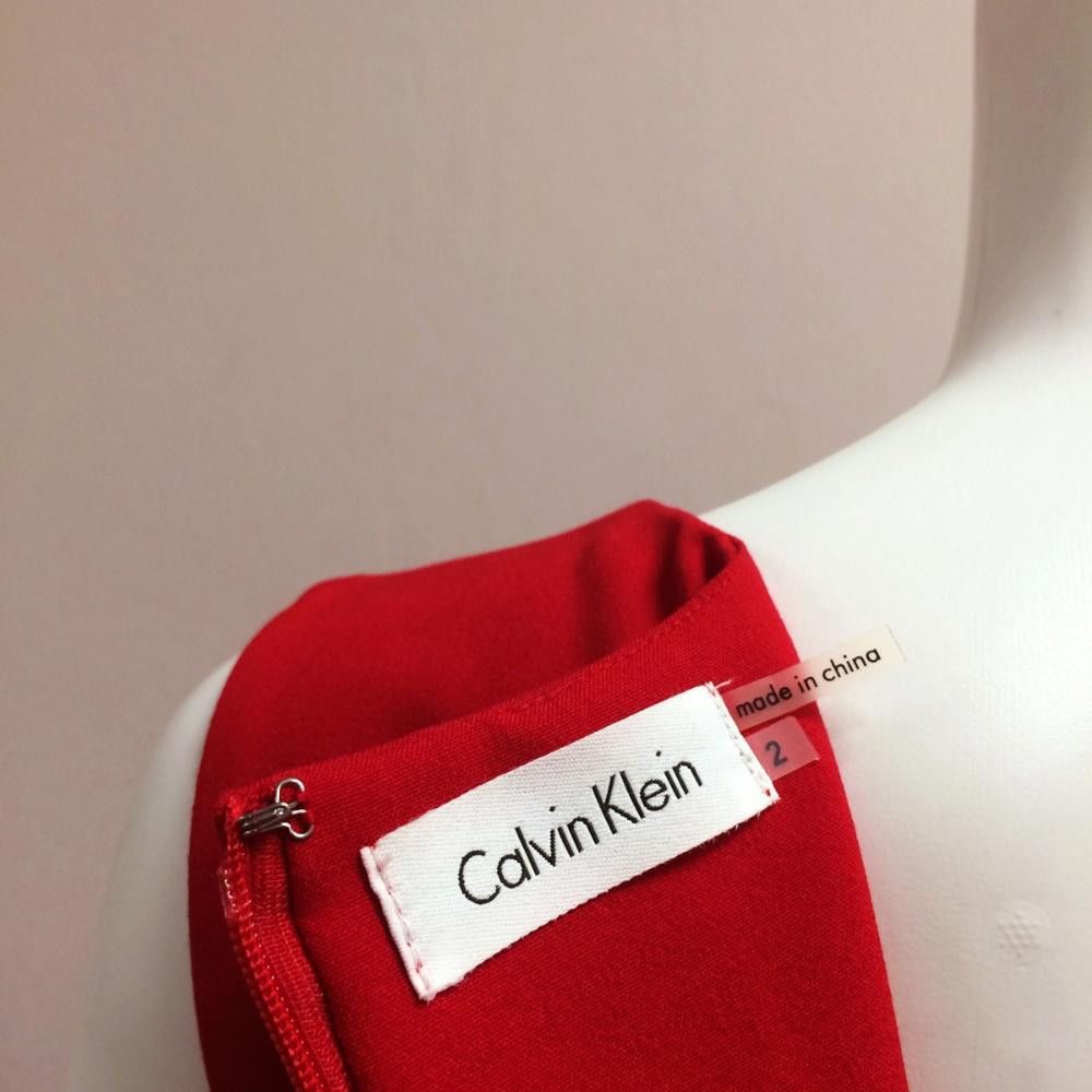 Calvin Klein Calvin Klein Red Dress Size XS / US 0-2 / IT 36-38 - 5 Thumbnail