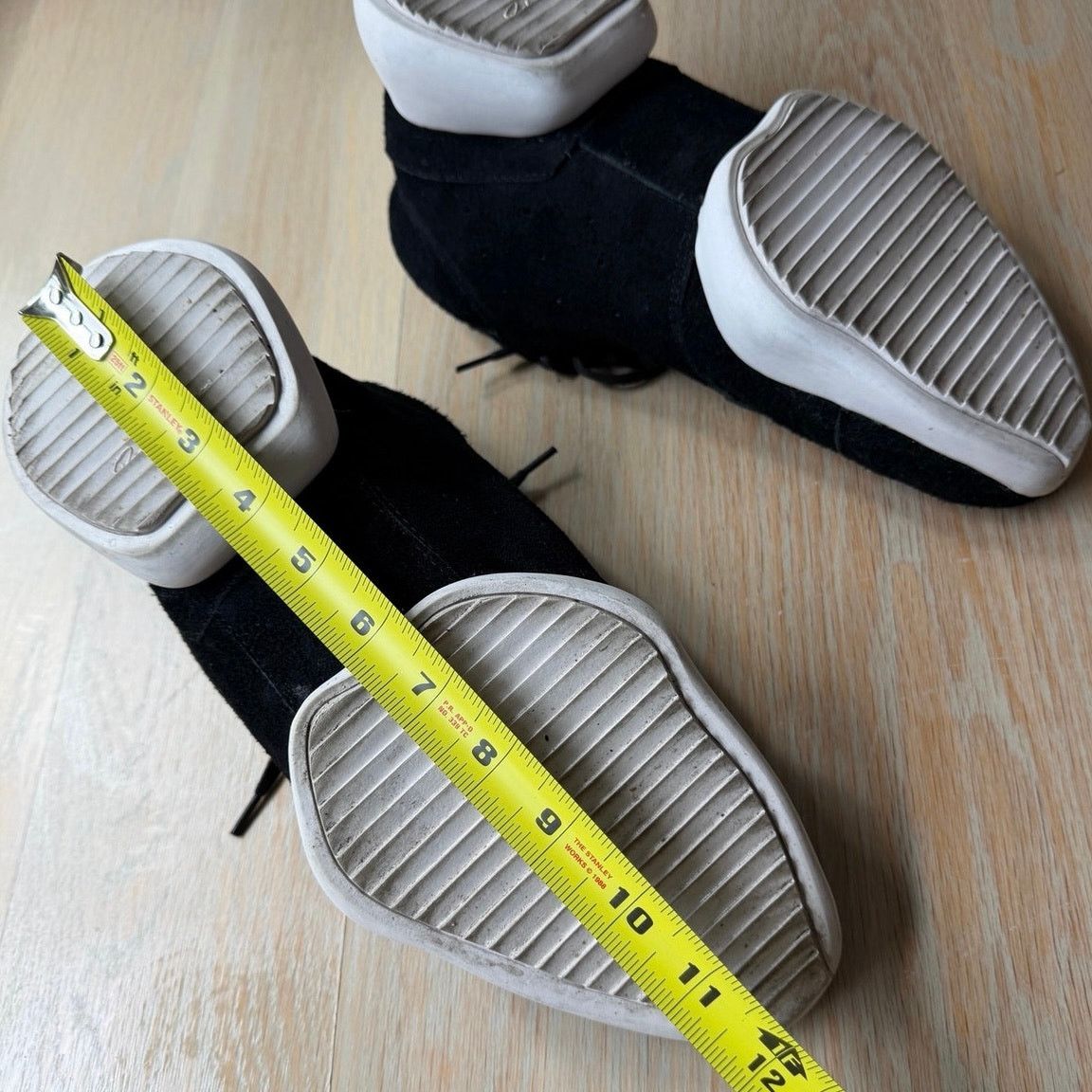 Rick Owens Rick Owens x adidas Black High Top Sneakers Approx US 11 Size US 11 / EU 44 - 8 Thumbnail