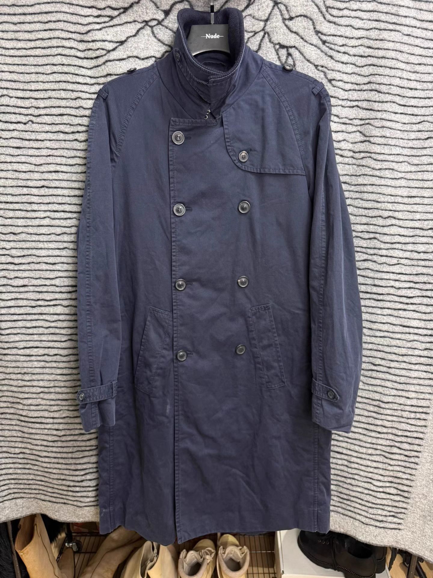 Maison Margiela Maison Margiela Washed Panel Trench Coat K20 Size US S / EU 44-46 / 1 - 1 Thumbnail