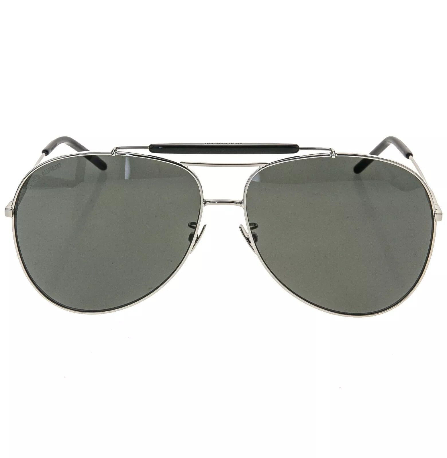 Yves Saint Laurent SAINT LAURENT CLASSIC SL 11 001 Aviator Sunglasses SL11 Size ONE SIZE - 5 Thumbnail