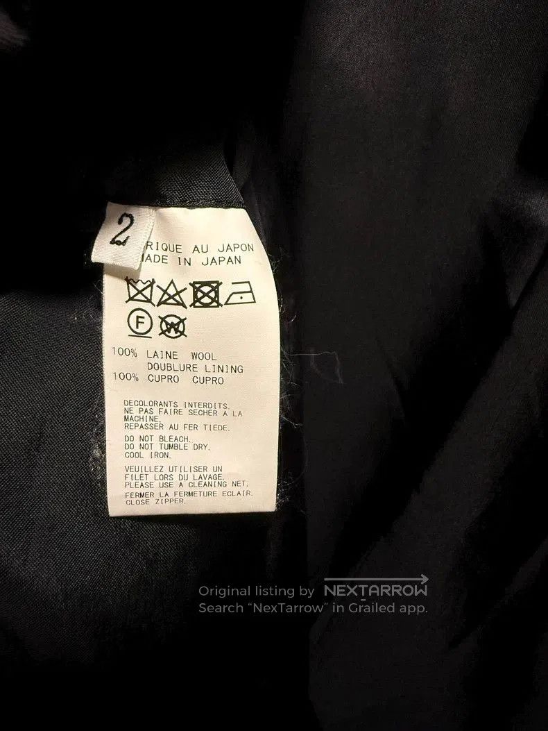Yohji Yamamoto Yohji Yamamoto Pour Homme Replica Zip Blazer. Size US S / EU 44-46 / 1 - 7 Thumbnail