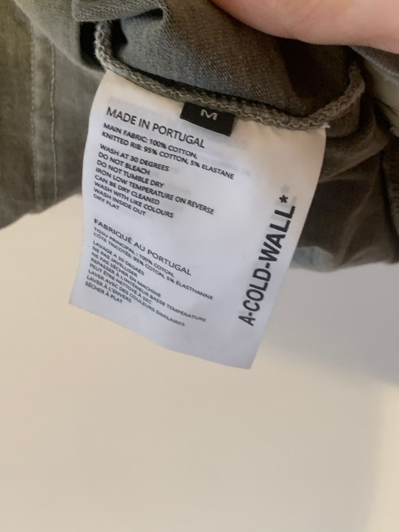 A-COLD-WALL* ACW T-shirt Size US M / EU 48-50 / 2 - 4 Thumbnail