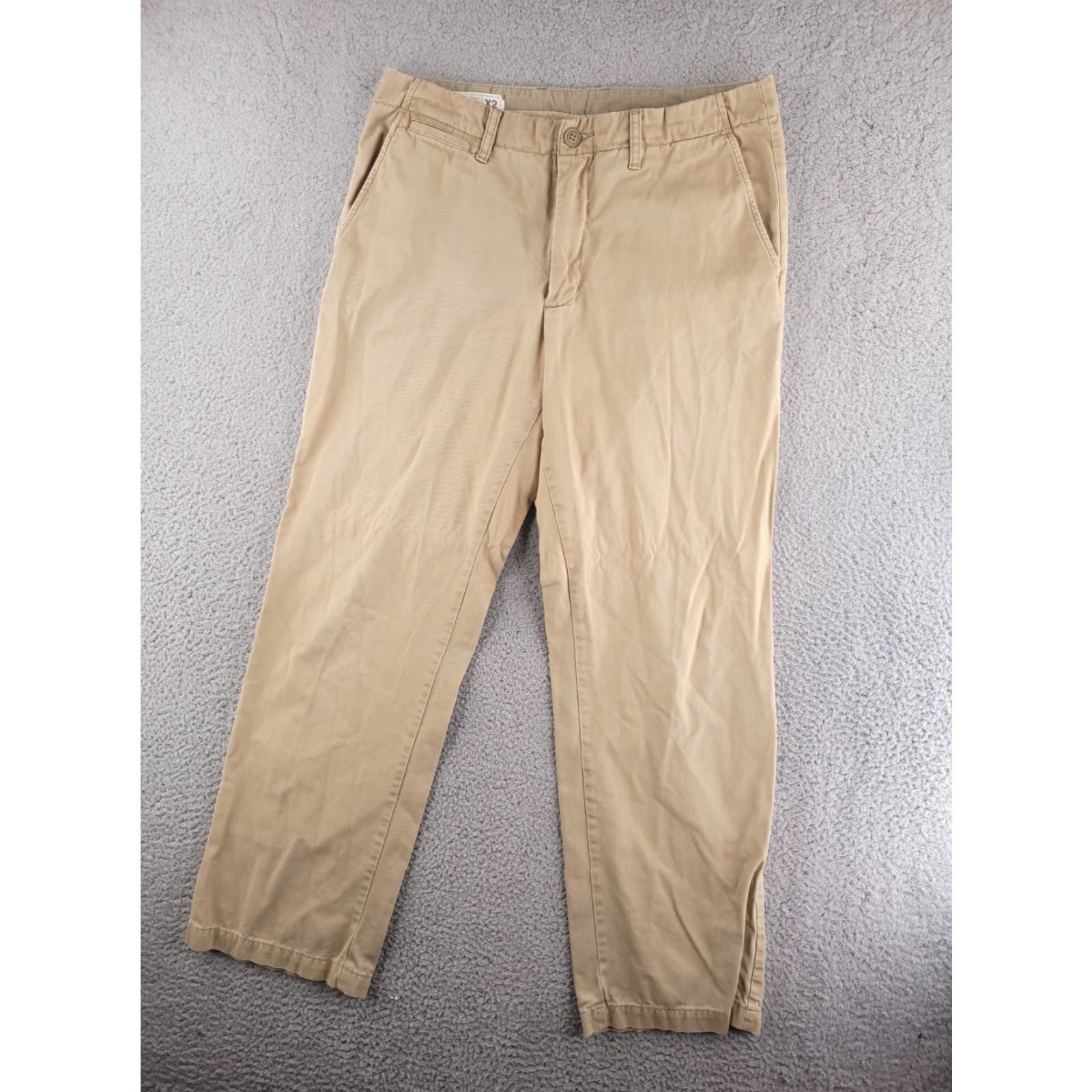 Express Express Pants Mens 34x31 Brown Chino Relaxed Fit Pants Mens 34 Brown Chino Relaxed Fit Size US 34 / EU 50 - 2 Thumbnail