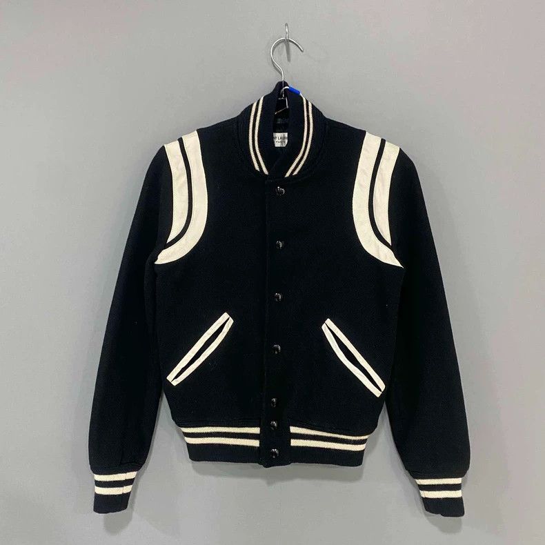 SAINT LAURENT PARIS｜JACKETS ( 376283 Y180W 1900) saint-laurent1070-noir-blanc.jpg