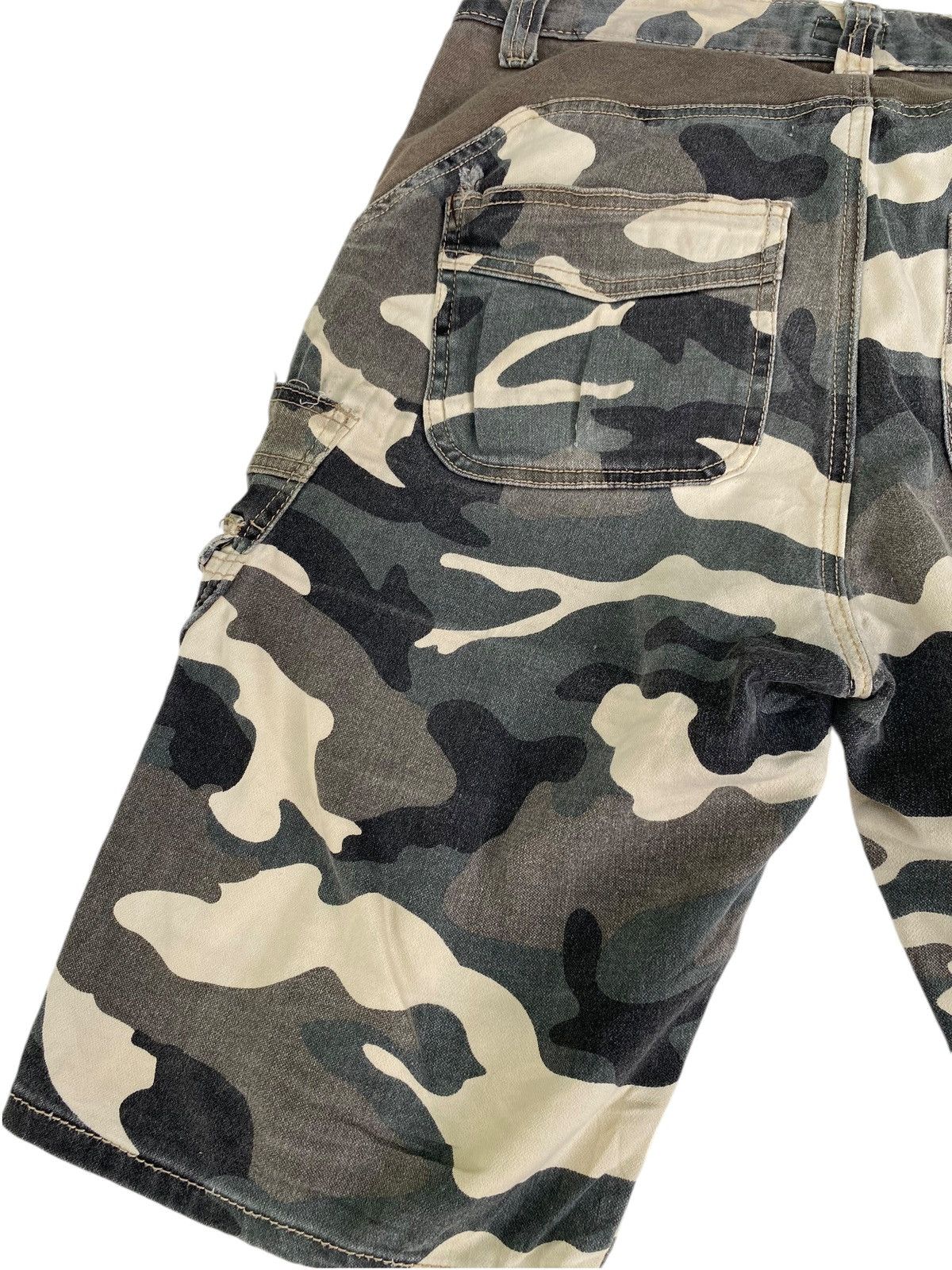 Vintage Vtg Short Pants Camo Design Size US 33 - 6 Thumbnail