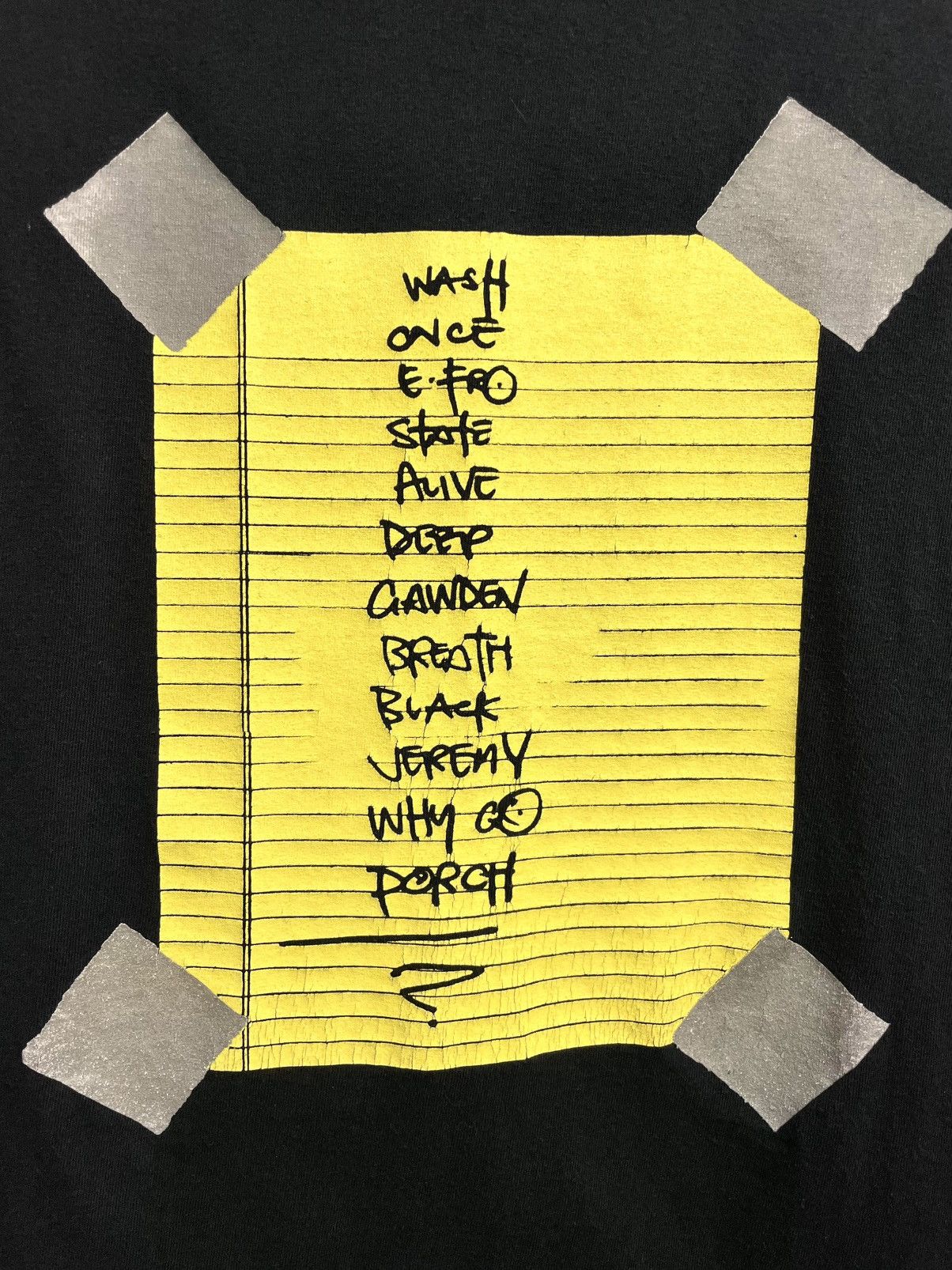 Band Tees Vintage 00s Pearl Jam Alive Stickman Rock Band T-Shirt Size US M / EU 48-50 / 2 - 13 Thumbnail