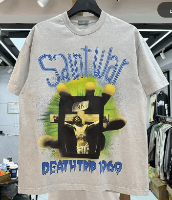 Japanese Brand × Vintage "INR-L" Oversized T-shirt Size US L / EU 52-54 / 3 - 4 Thumbnail