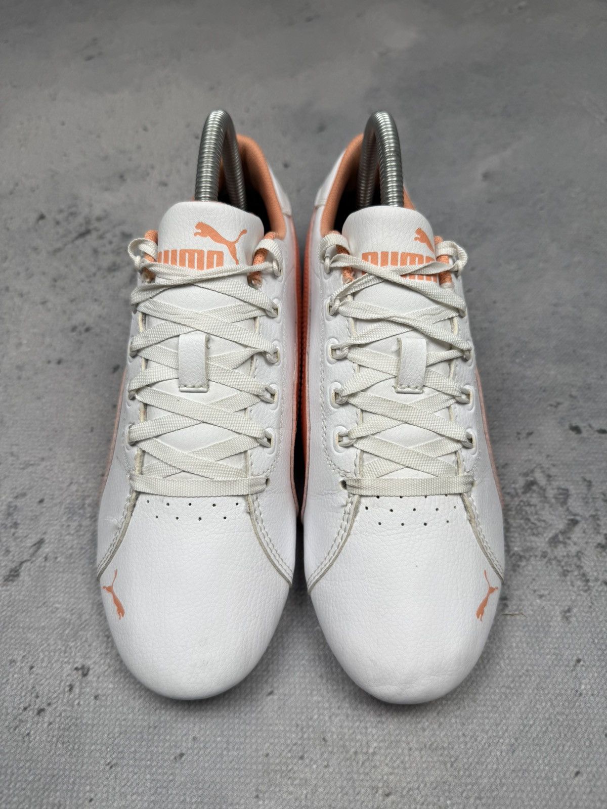 Puma Vintage Puma Speedcat Leather Y2K White Sneakers Rare 00s Size US 6 / IT 36 - 8 Thumbnail