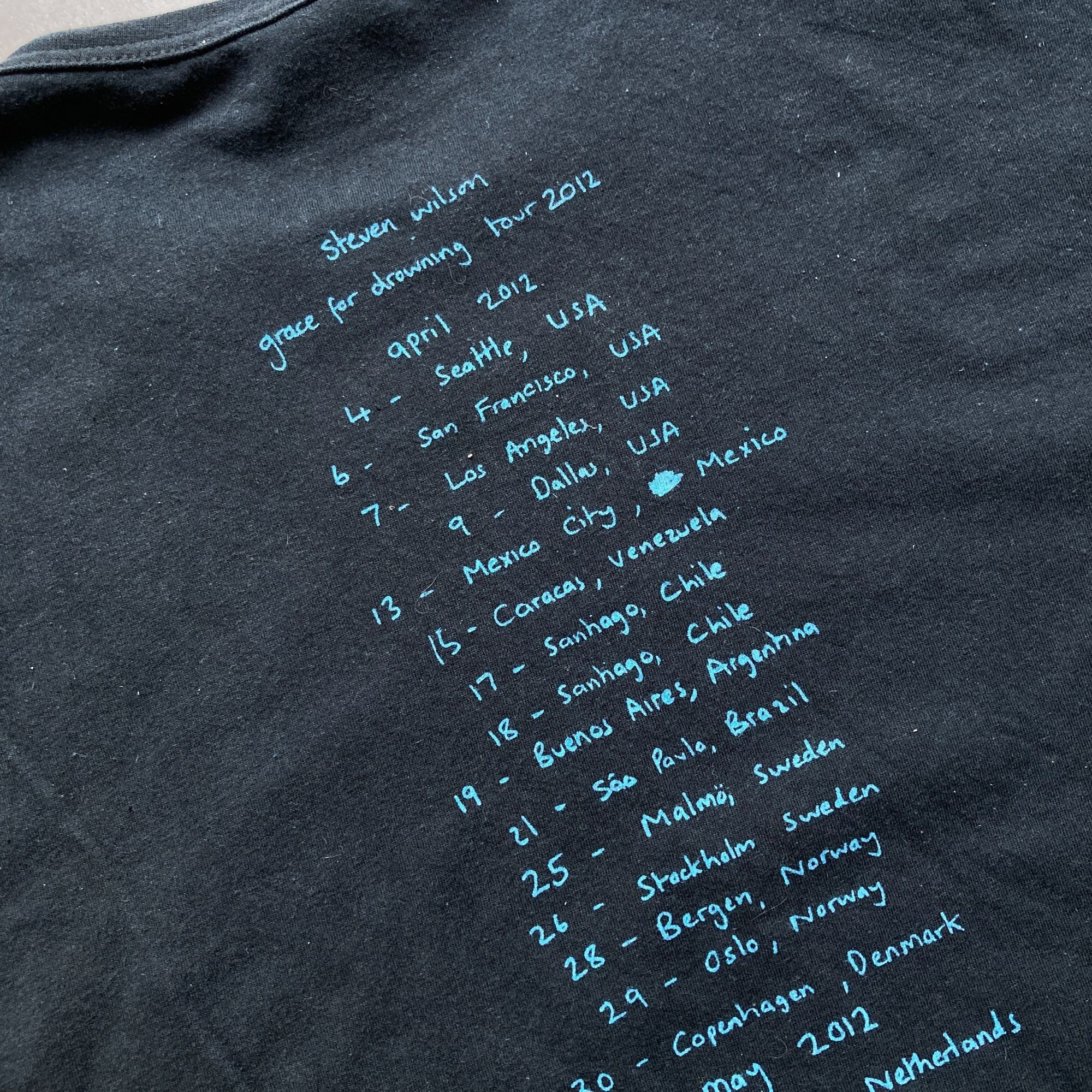 Other 2012 STEVEN WILSON, GRACE FOR DROWNING WORLD TOUR, STARWORLD Size US XXL / EU 58 / 5 - 6 Thumbnail