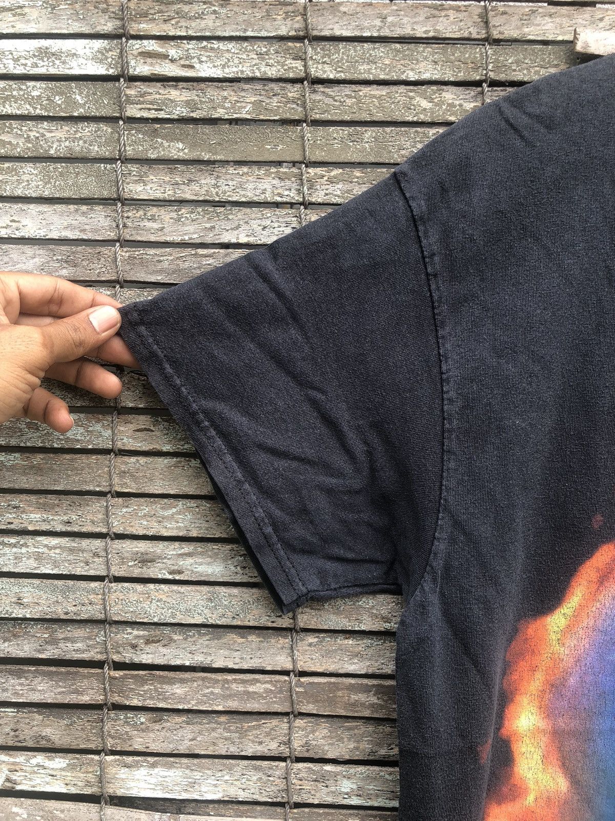 Travis Scott Beauty Sunfaded Travis Scott X Playstation World Tee Size US L / EU 52-54 / 3 - 9 Thumbnail