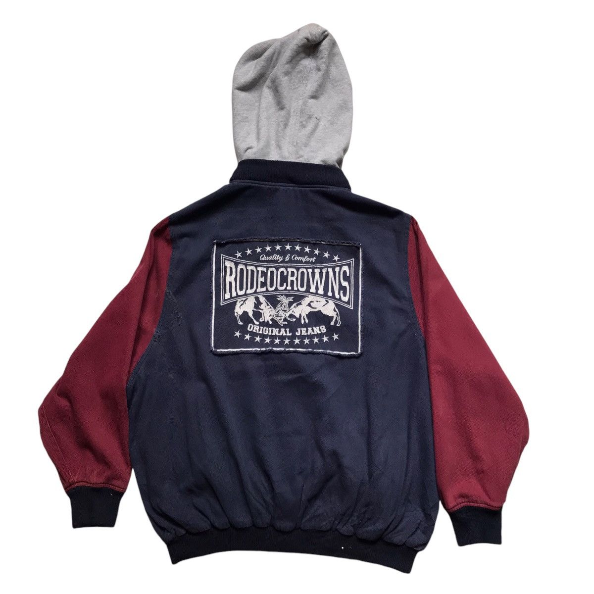 Japanese Brand × Vintage VINTAGE RODEO CROWNS SKATE HOODIE VARSITY STYLE JACKET Size US L / EU 52-54 / 3 - 1 Thumbnail