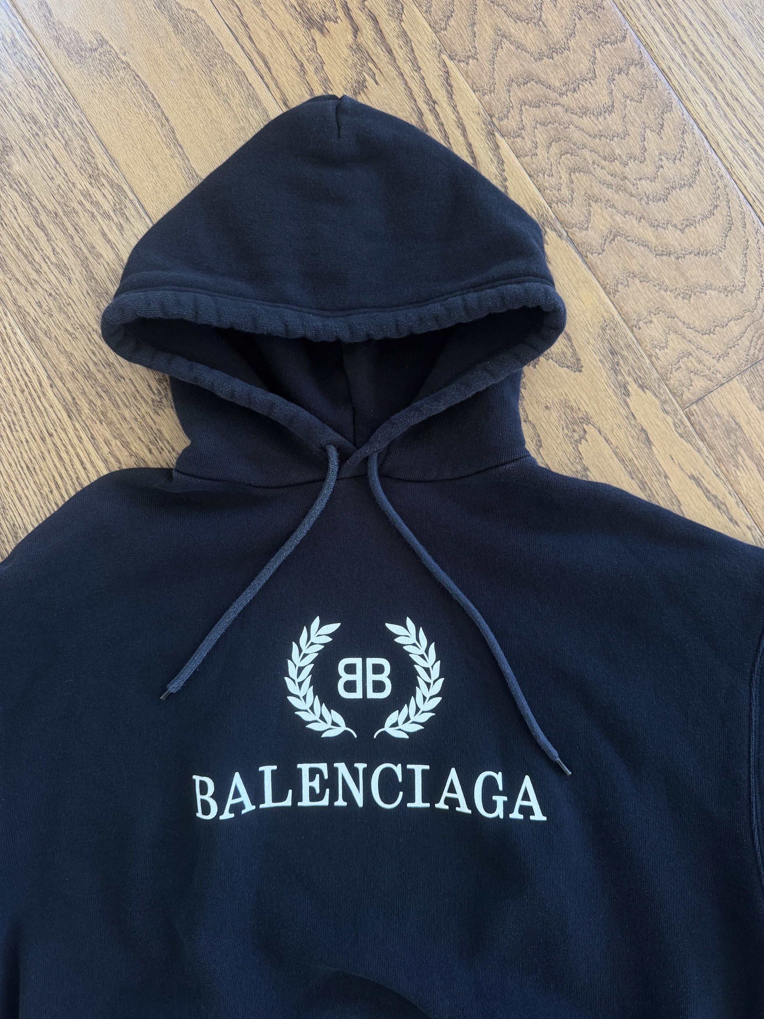 Balenciaga Balenciaga BB Logo Hoodie Size US L / EU 52-54 / 3 - 8 Thumbnail