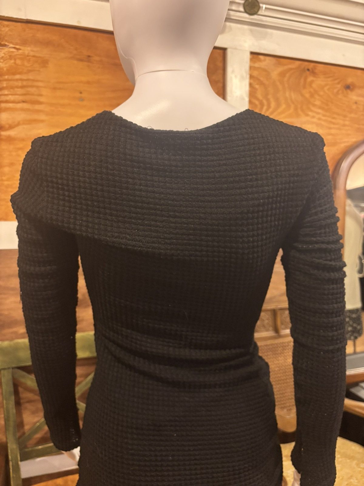 Other Black long sleeve dress.wd-255 Size S / US 4 / IT 40 - 7 Thumbnail