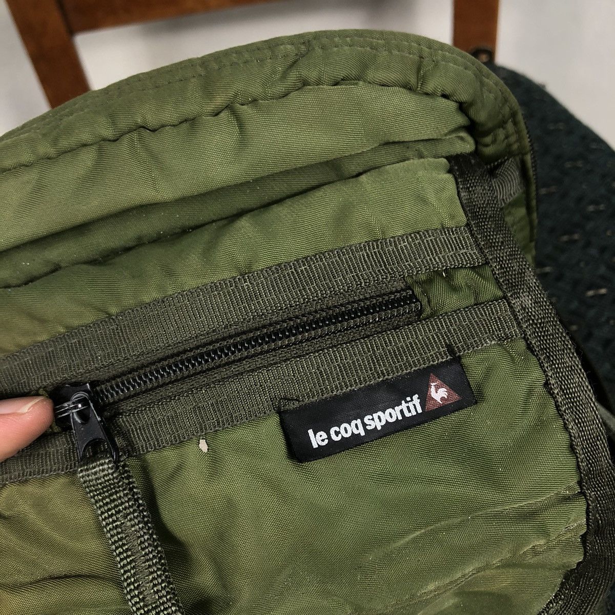 Japanese Brand 📌Vintage Sling Bag Le Coq Sportif Multi Pocket Size ONE SIZE - 19 Thumbnail