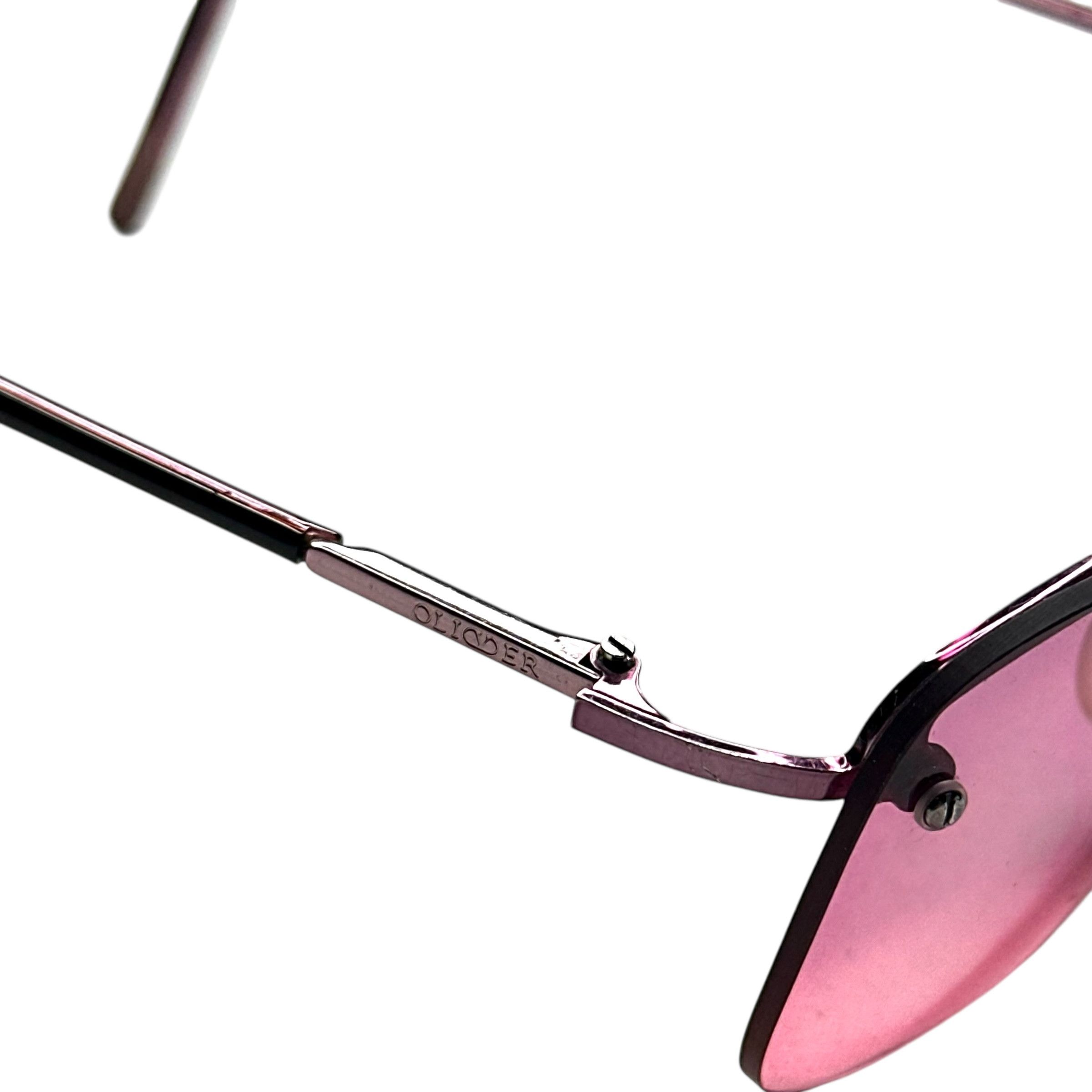 Valentino Valentino Pink Assymetric Sunglasses Size ONE SIZE - 5 Thumbnail