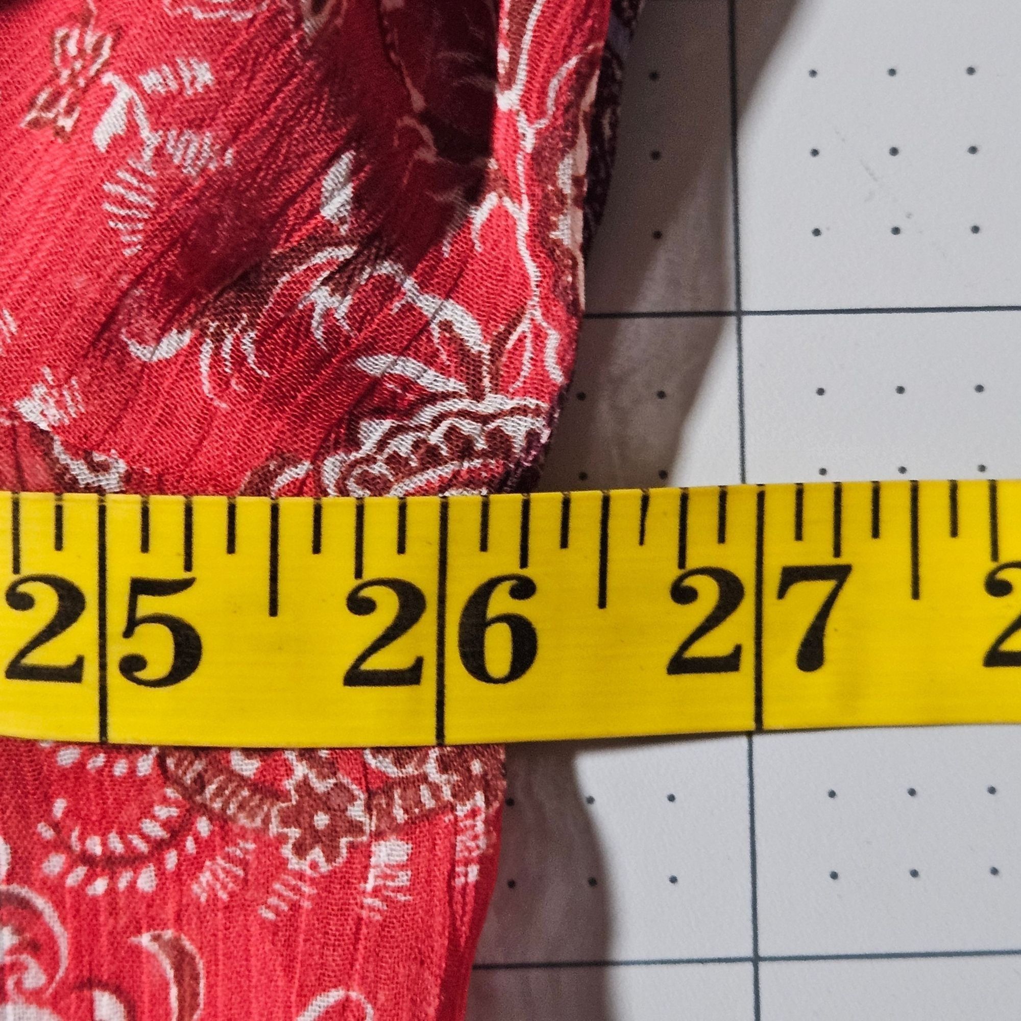 Other Lovestitch Women’s Med Kimono Cardigan Red Floral Paisley B Size M / US 6-8 / IT 42-44 - 5 Thumbnail