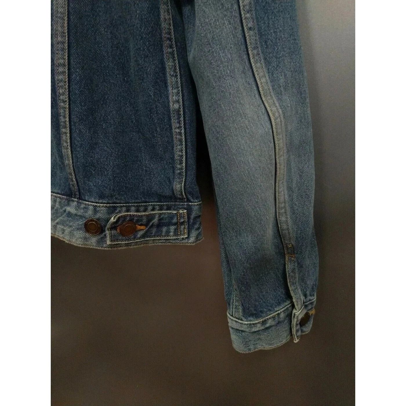 Saint Laurent Paris o1rshd1 Distressed Trim Paisley Denim Jacket in Indigo Size US XS / EU 42 / 0 - 5 Thumbnail