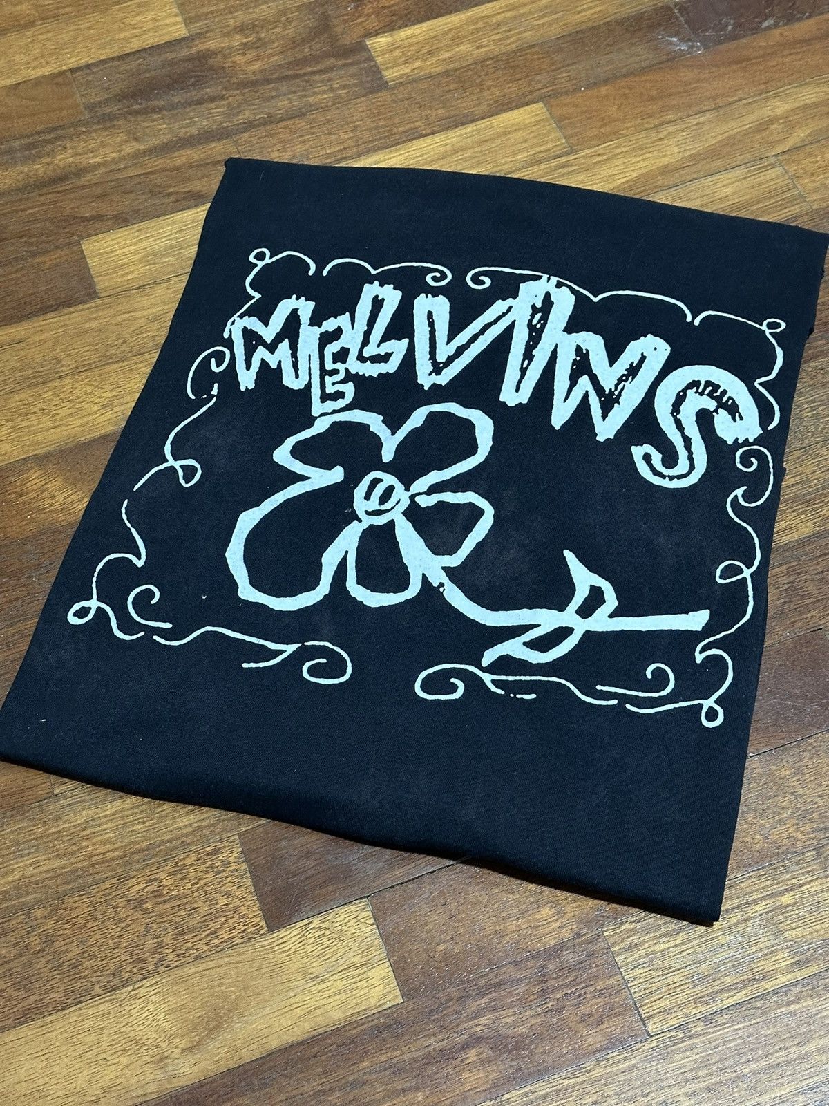 image of Band Tees Vintage Melvins in Black, Men's (Size Large)