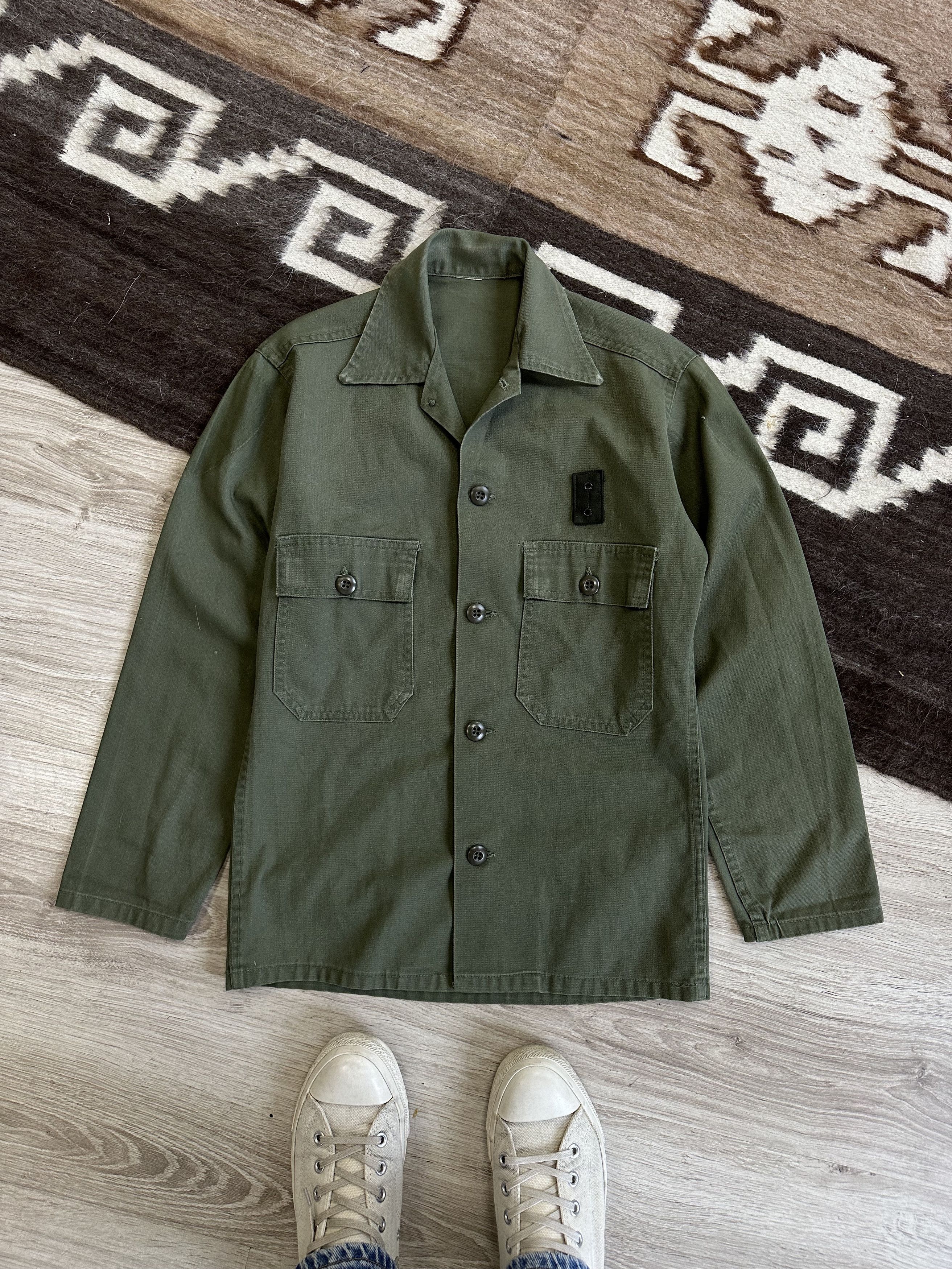 Vintage Military Vintage Army Workwear Jacket 6609AC Size US S / EU 44-46 / 1 - 1 Thumbnail