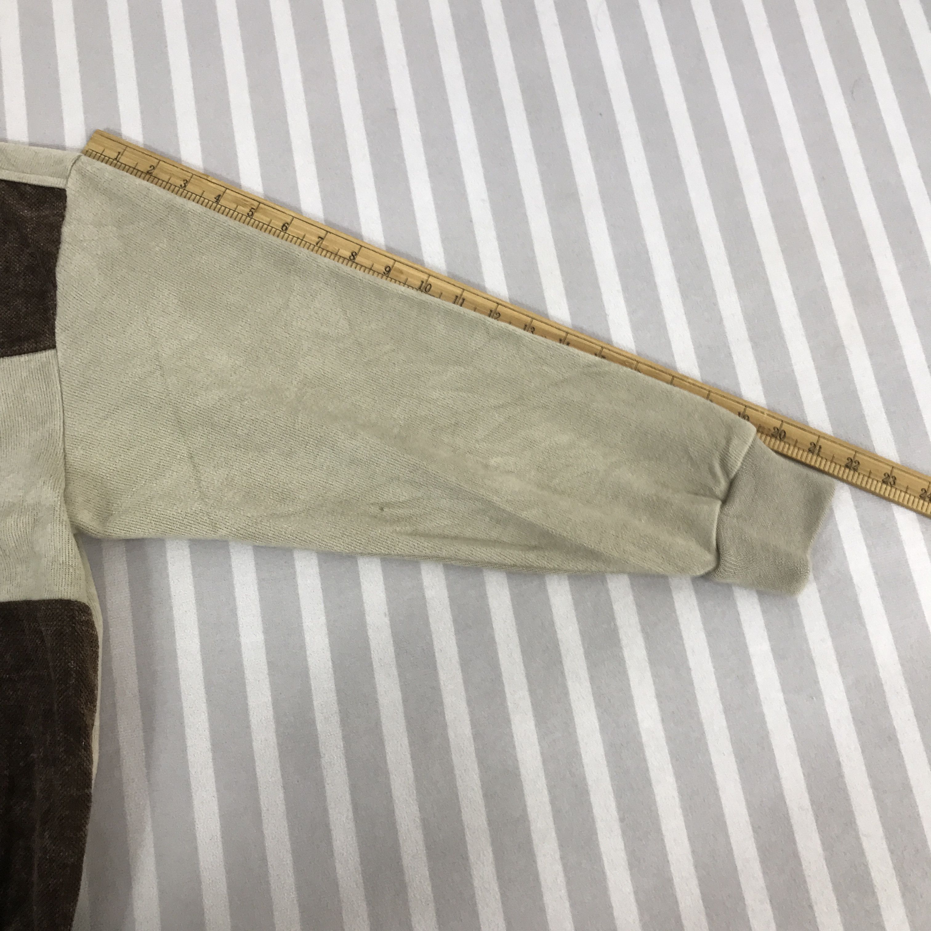Lindbergh Vintage lindbergh Patchwork Sweatshirt Jacket Size US L / EU 52-54 / 3 - 6 Thumbnail