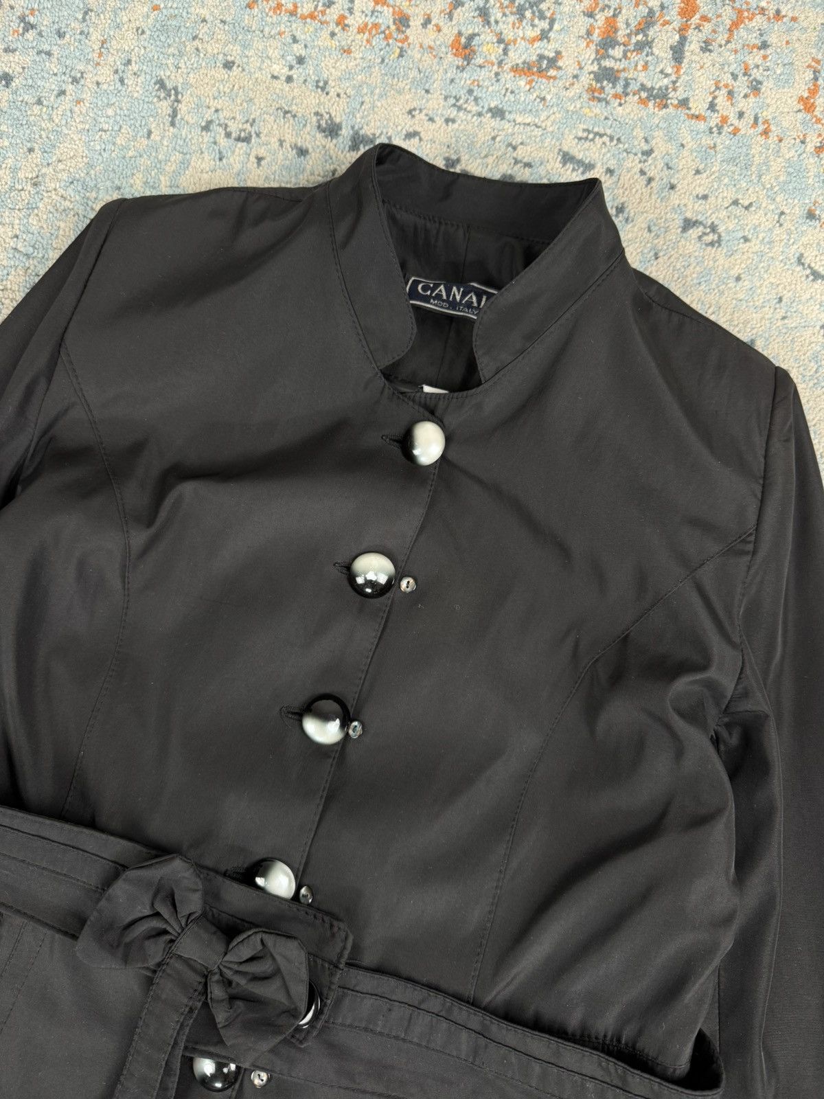 Canali × Vintage Vintage 90s Canali crazy dark academia style long coat Size US XS / EU 42 / 0 - 7 Thumbnail