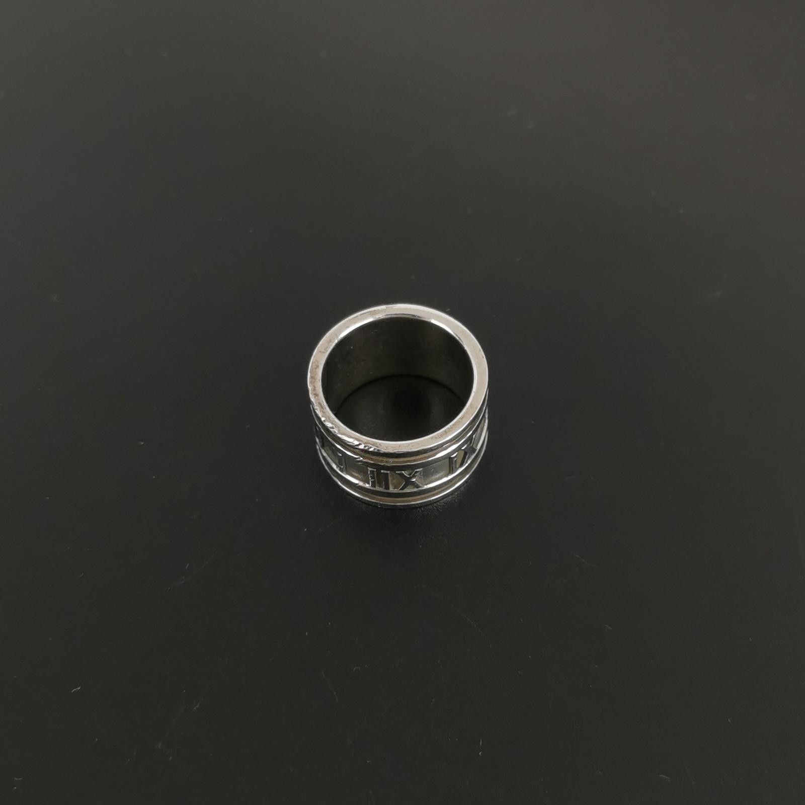 Tiffany & Co. Tiffany & Co. Atlas S925 Roman Numeral Ring Size 12 -z2505 Size ONE SIZE - 5 Thumbnail
