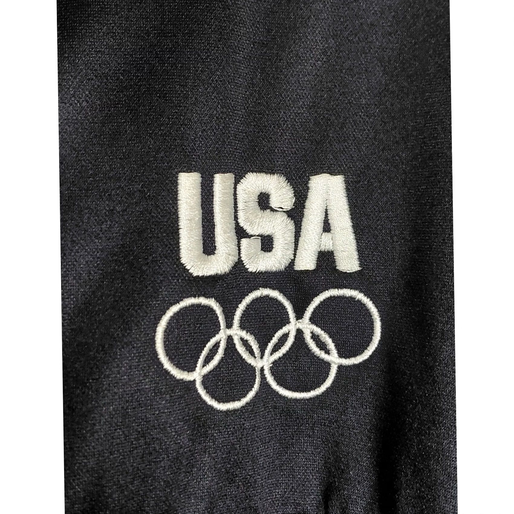 Vintage UNITED STATES OLYMPIC COMMITTEE USA Olympic Committee Polyester Jacket Mens XL Navy Size US XL / EU 56 / 4 - 4 Thumbnail