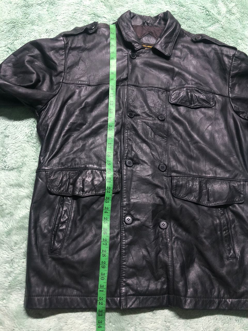 Issey Miyake VTG PARACHUTE CARGO COWHIDE LEATHER JACKET D HOMME AHOMME Size US L / EU 52-54 / 3 - 24 Thumbnail