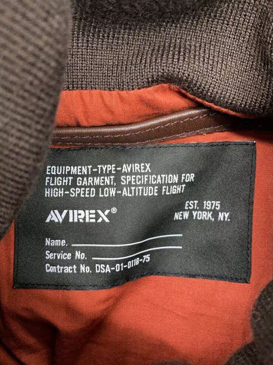 Avirex Avirex Plain Horse Leather Flight Jacket Brown Size US M / EU 48-50 / 2 - 3 Thumbnail